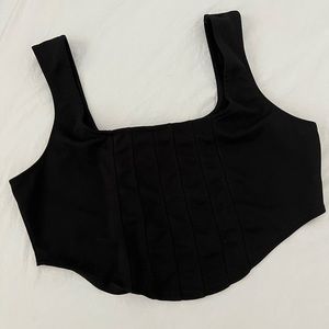 Missguided corset-like top